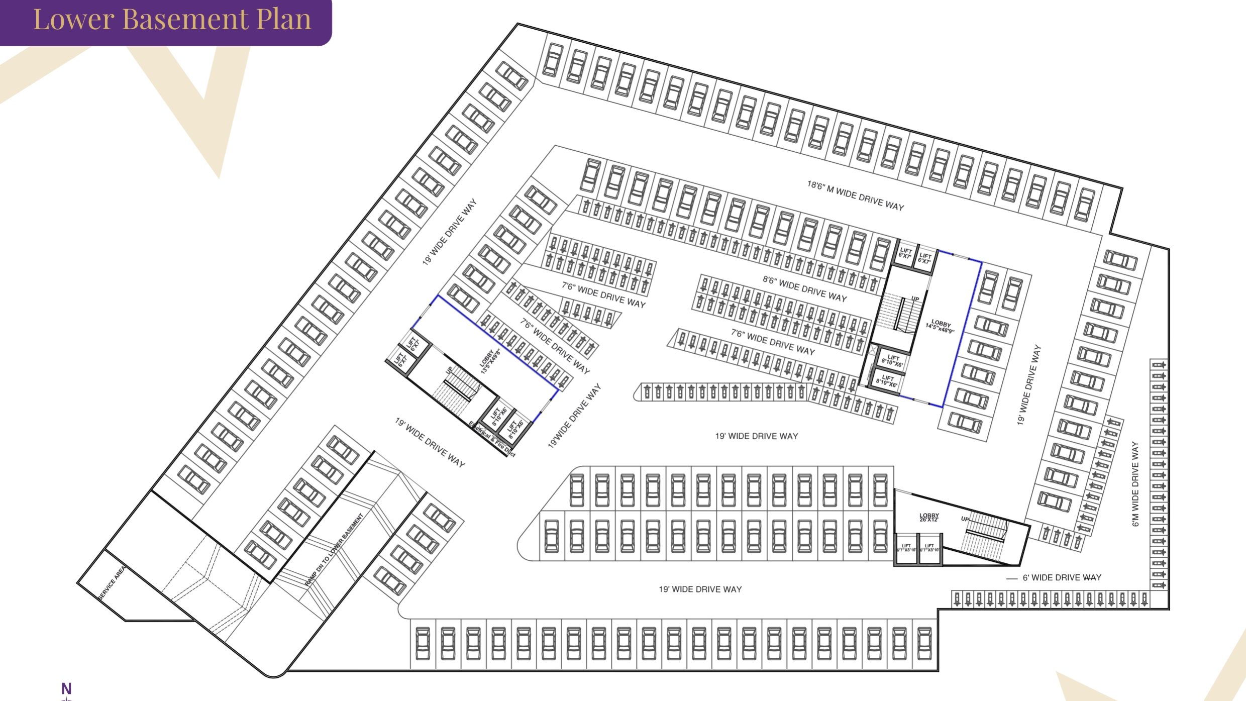 Mahavir - Crownplaza_Lower_Basement