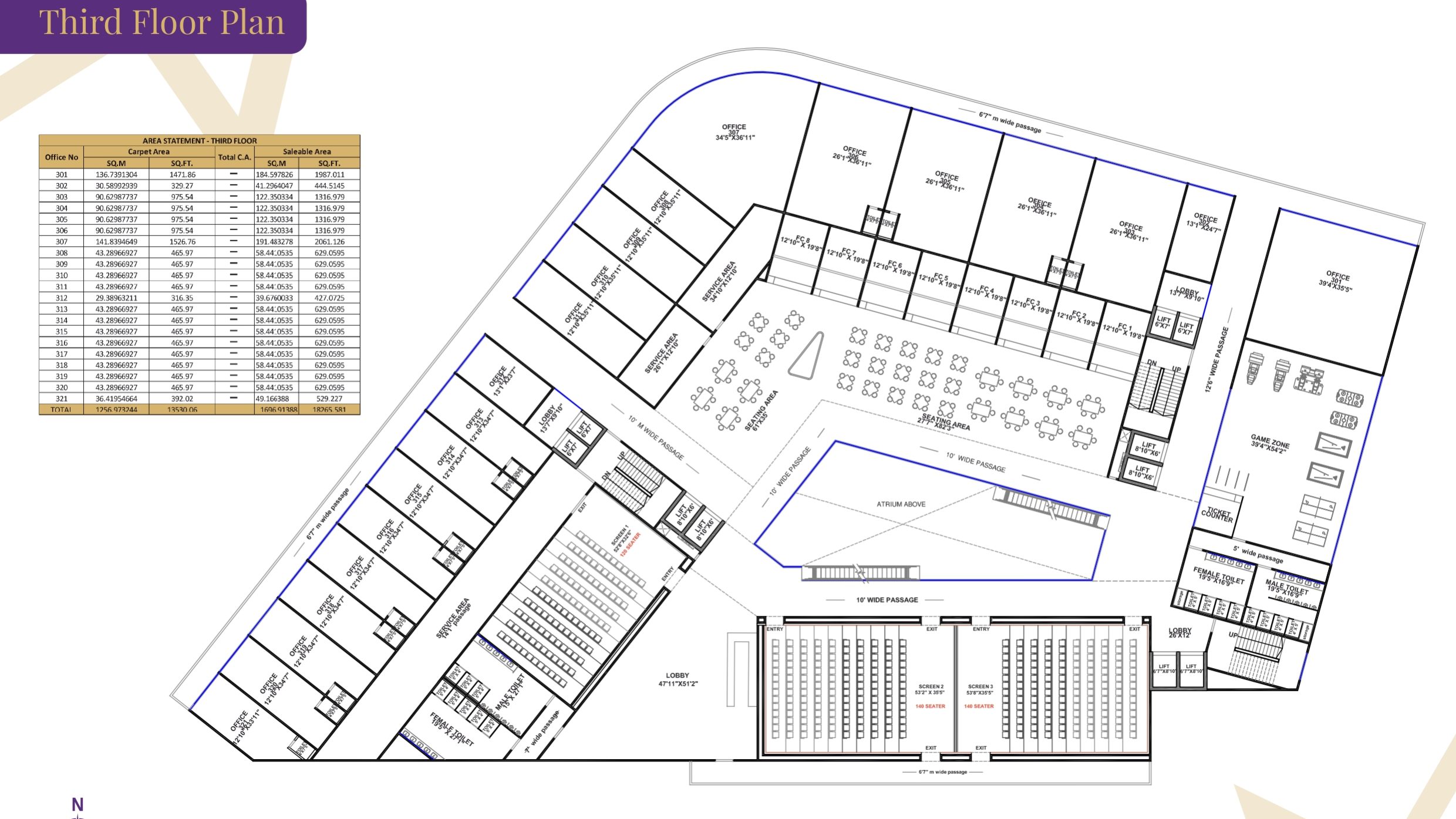 Mahavir - Crownplaza_Third_Floor