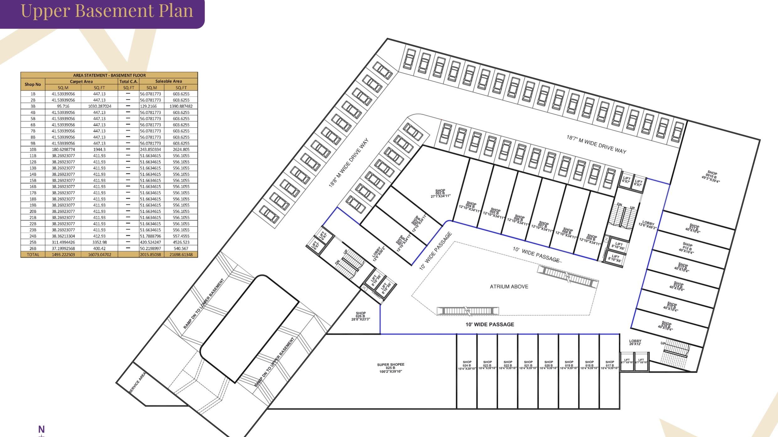Mahavir - Crownplaza_Upper_Basement